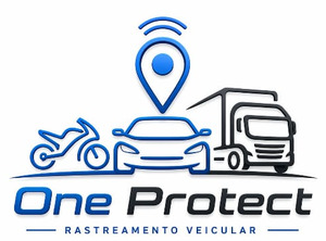 ONE PROTECT RASTREAMENTO VEICULAR Logo